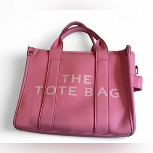 Pink Tote Bag